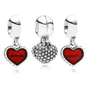 Pandora Piece of My Heart Mother / Daughter charm